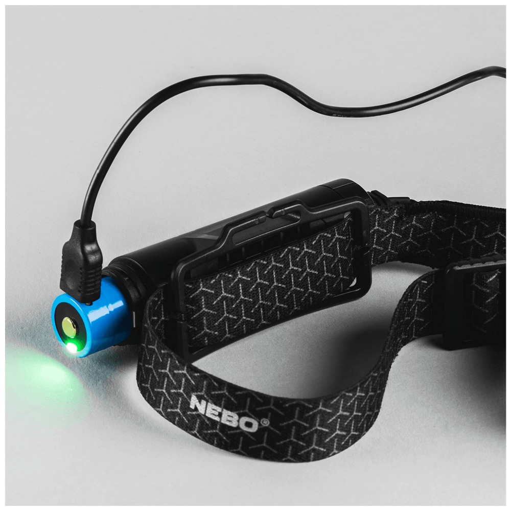 Nebo Naglavna svjetiljka, 1000 lm,  2200 mAh, IPX4 - NEB-HLP-0007-G slika 2