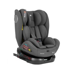 Kikka Boo Rotirajuća autosjedalica i-Moove 40-150cm i-Size Isofix, Dark Grey