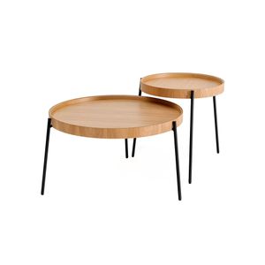 Nesting table Ronda - Set od 2 komada, prirodne boje