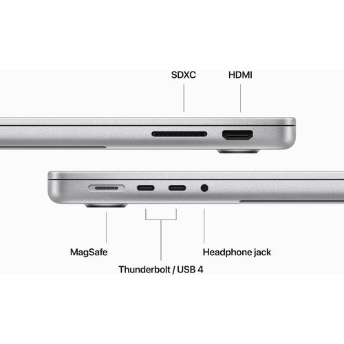 Apple MacBook Pro 14" M3 Pro 1TB Silver - INT slika 8
