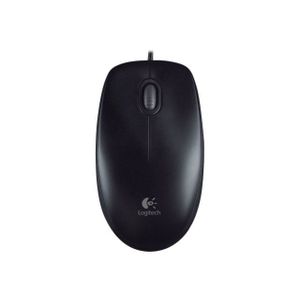 Miš žični Logitech B100 optical USB, crni
