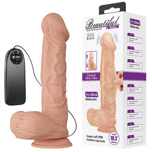 Baile Beautiful Encounter Bergrisi vibrirajući dildo 26cm slika 4