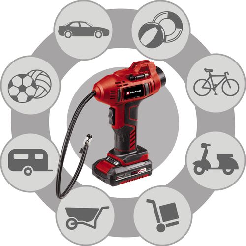 EINHELL Car Expert akumulatorski ručni kompresor Power X-Change CE-CC 18 Li-Solo slika 6