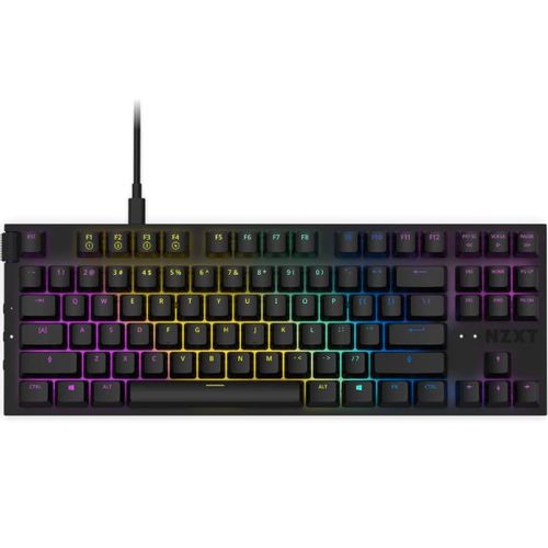 NZXT Function Tenkeyless mehanička tastatura UK crna (KB-1TKUK-BR) slika 1