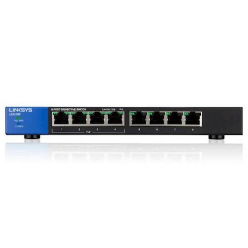 LINKSYS LGS108-EU-RTL Neupravljiv Gigabit Switch8x10/100/1000, retail pak. slika 2