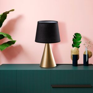 Kona - 15484 Zlatna i Crna Stolna Lampa