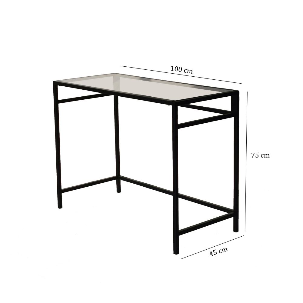 Network Radni Stol M100 Black - 100x45cm slika 10
