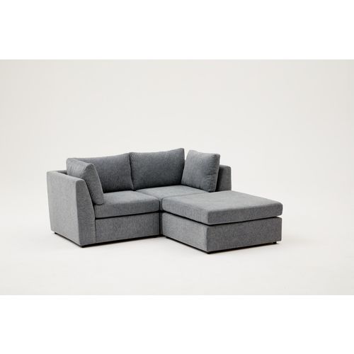 Ugaona Sofa Mottona - Siva slika 2