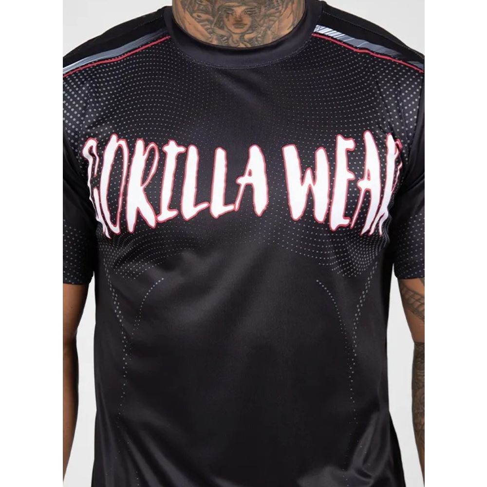Gorilla Wear CLAYTON Majica, Crno/Zlatna slika 2