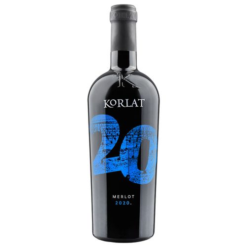 Korlat Merlot 2019., zaštićena oznaka izvornosti 0,75L slika 1