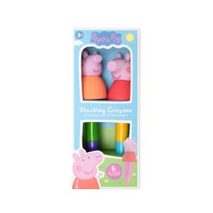 BLUE SKY PEPPA PIG CRAYONS - STACKING