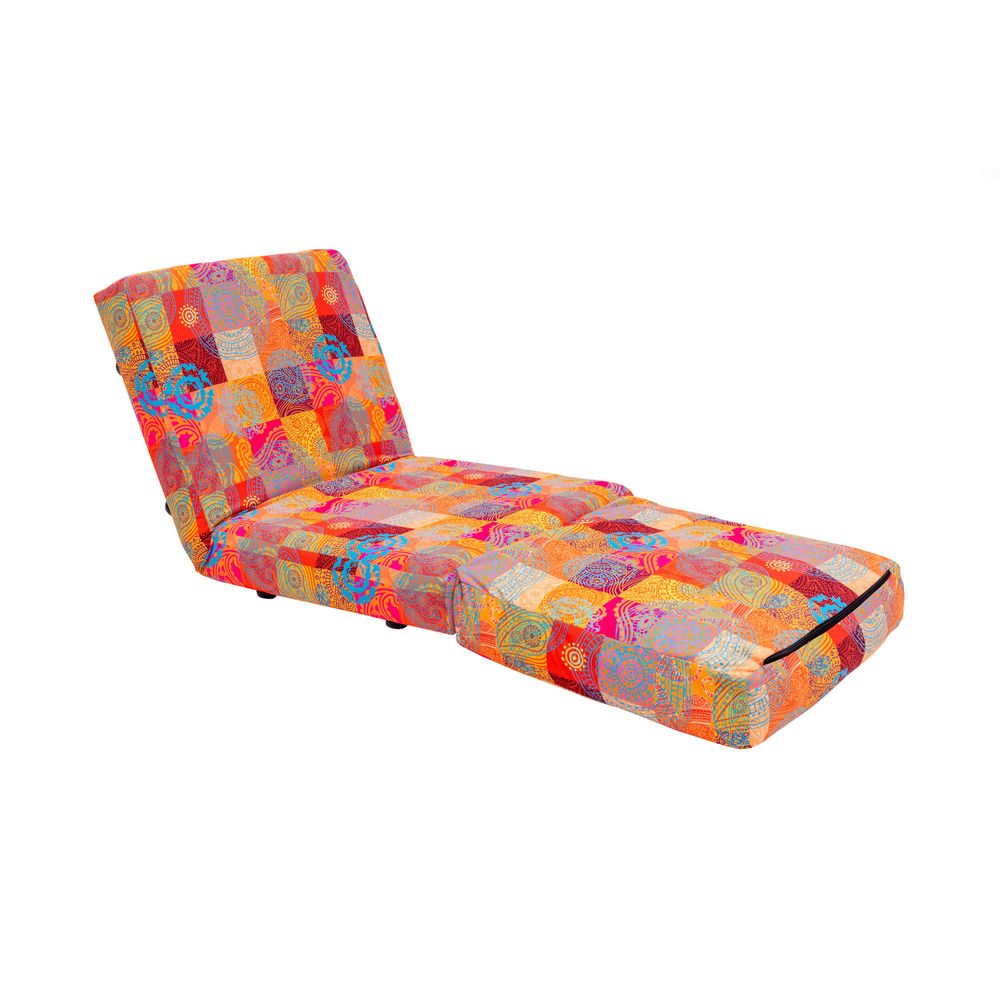 Taida 1 - Seater - Patchwork Višebojni 1-Sjedišni Sofa-Krevet slika 10