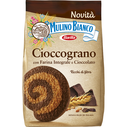 Mulino Bianco Cioccograno 330g-Keks sa integralnim brašnom i čokoladom  slika 1