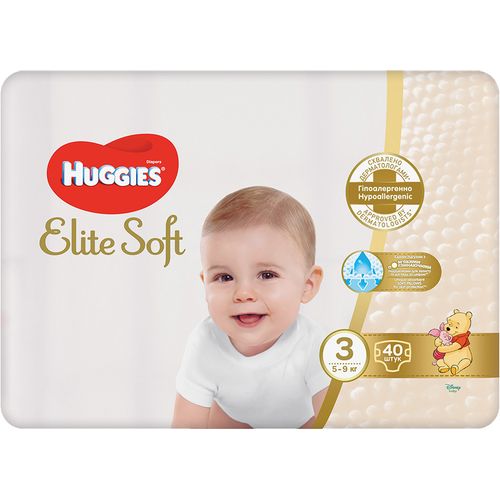 Huggies pelene  EliteSoft Jumbo pakovanje slika 2