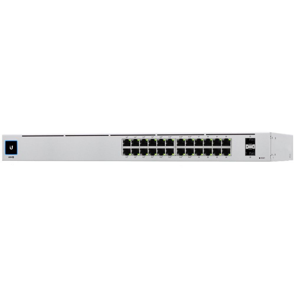 Ubiquiti USW-Pro-24-POE-EU configurable Gigabit Layer2 and Layer3 switch with auto-sensing 802.3at PoE+ and 802.3bt PoE++ slika 1