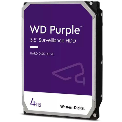 WD 4TB 3.5 inča SATA III 256MB IntelliPower WD43PURZ Purple hard disk slika 1