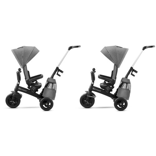 Kinderkraft Tricikl EASYTWIST siva slika 27