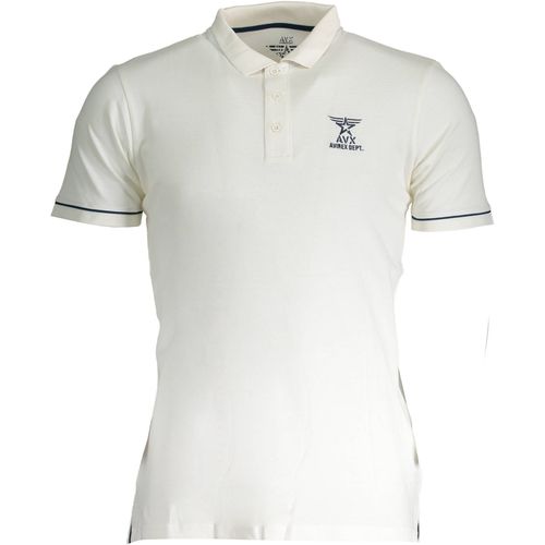 AVX AVIREX DEPT POLO SHORT SLEEVE MAN WHITE slika 1