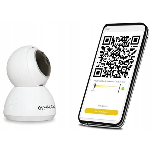Overmax nadzorna kamera, unutarnja, WiFi, aplikacija, CamSpot 3.7 bijela slika 9