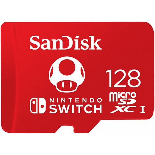 SanDisk SDXC 128GB micro 100MB/s R, 90MB/s W for Ninetendo Switch slika 1