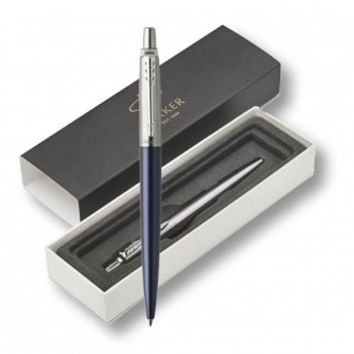 Olovka kemijska Parker Jotter royal blue CT, vrh medium, plava tinta slika 1