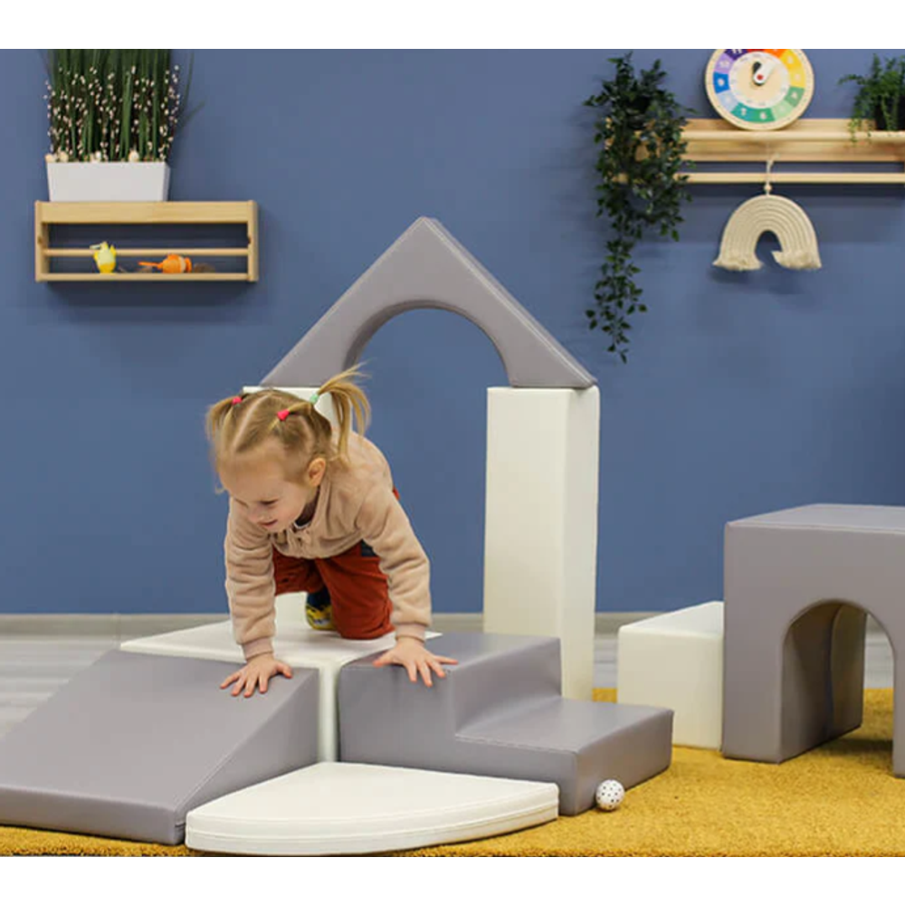 IGLU Soft Play Set CREATIVITY - Sivi/Bijeli slika 5