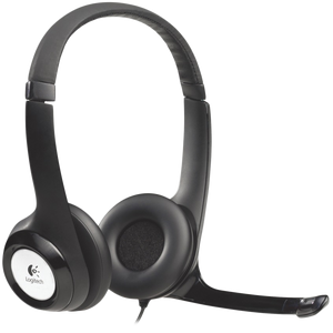 Slušalice Logitech H390, žičane, USB, crne