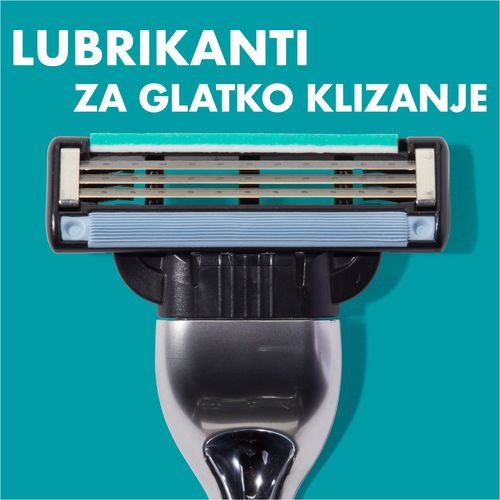 Gillette Mach 3 brijač + Series Gel 75ml sa metalnom kutijom slika 6