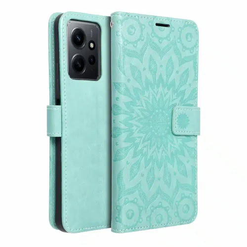 MEZZO Book case za XIAOMI Redmi NOTE 12 4G mandala green slika 2