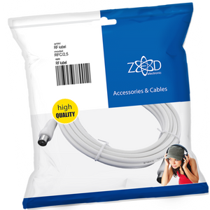 ZED electronic Antenski kabel sa RF - konektorima, 2.5 met - RFC/2,5