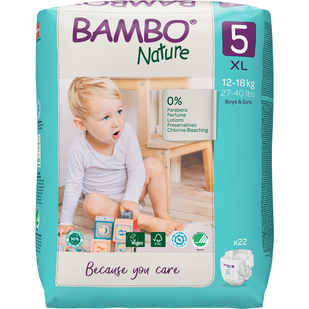 Bambo Nature pelene malo pakovanje slika 4