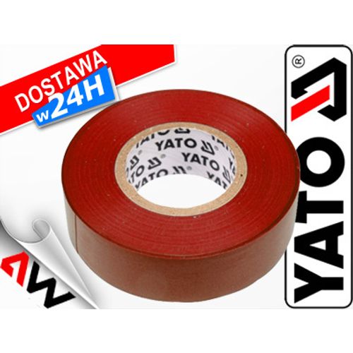Yato izolacijska traka 19mmx20m crvena slika 2