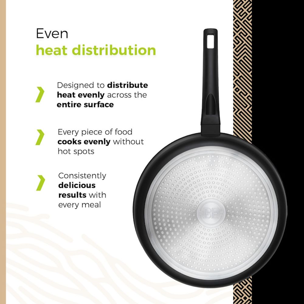 BE Living Set 4 tave Delight Black slika 5