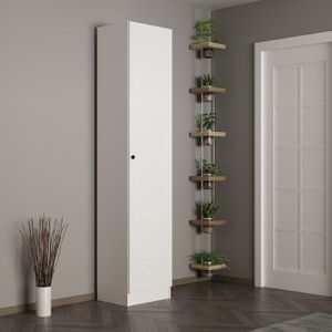 Hall stand Noah - 8456, bijela boja
