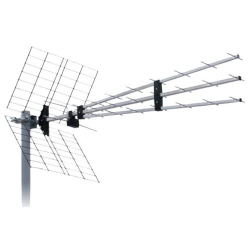 Iskra Antena Triplex Loga 43 elementa, Aluminijum, dužina 1190 mm - P-43N TRIPLEX slika 1