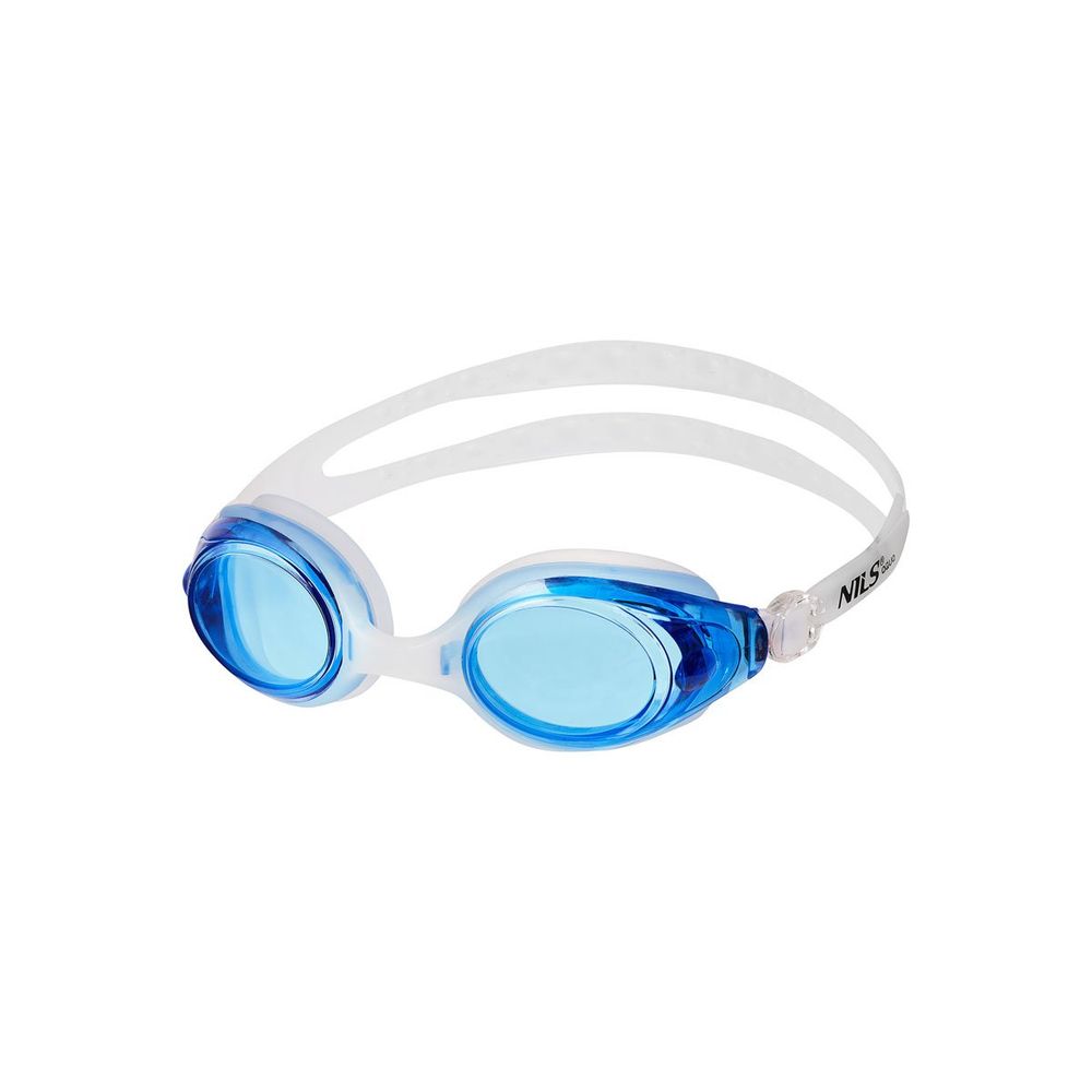 Nqg600af bijelo/plave naočale za plivanje nils aqua slika 1
