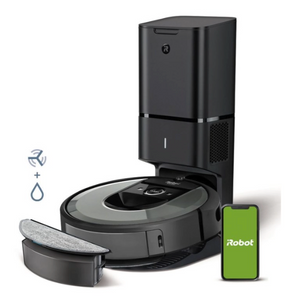 iRobot Roomba i8+(i8578) Robot usisivač i brisač, Tamno siva