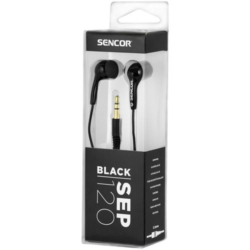 Sencor slušalice SEP 120 BLACK slika 3