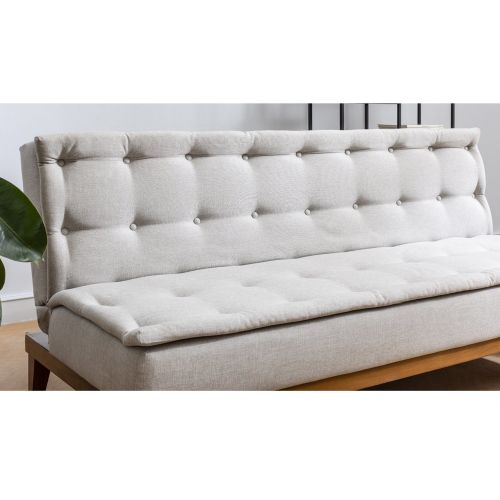 Fuoco-TKM05-1005 Krem Sofa na Razvlačenje slika 6