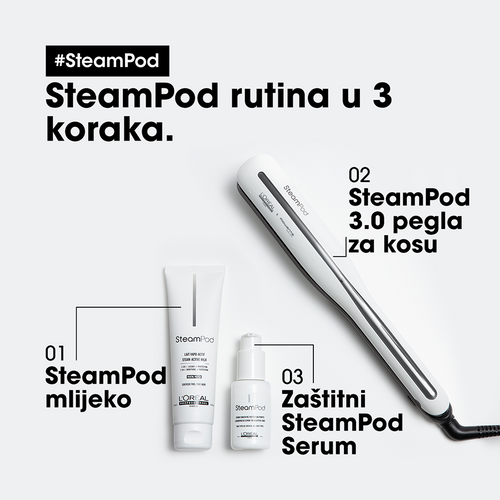 L'Oreal Professionnel Steampod 3.0 pegla za kosu holiday edicija sa torbicom slika 6