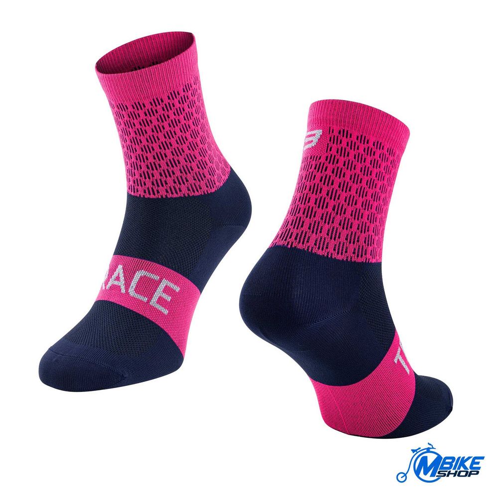 Force Sportske čarape Trace Pink/Blue L-XL slika 1