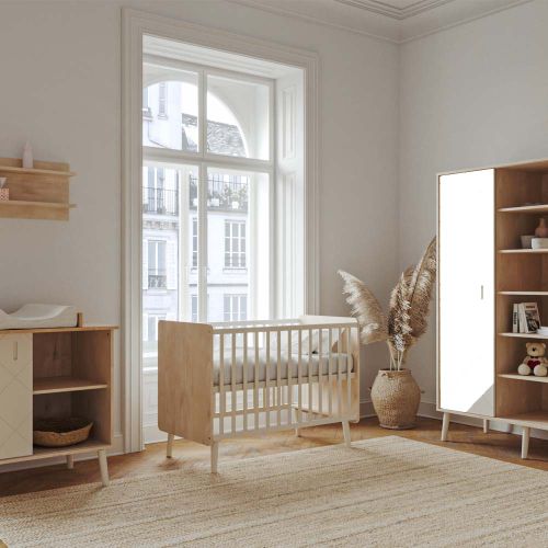 Faktum Peak kinderbet 120x60 cm, Natural Oak-White slika 4