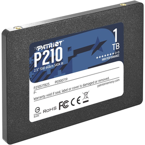 Patriot SSD P210 R520/W430, 1TB, 7mm, 2.5" P210S1TB25