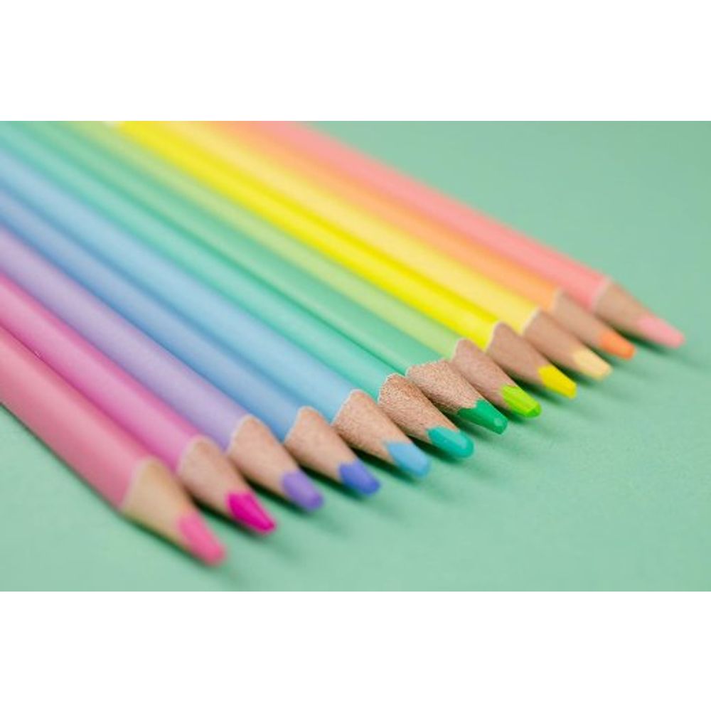 Kores Bojice drvene 12/1 KOLORES PASTEL slika 2