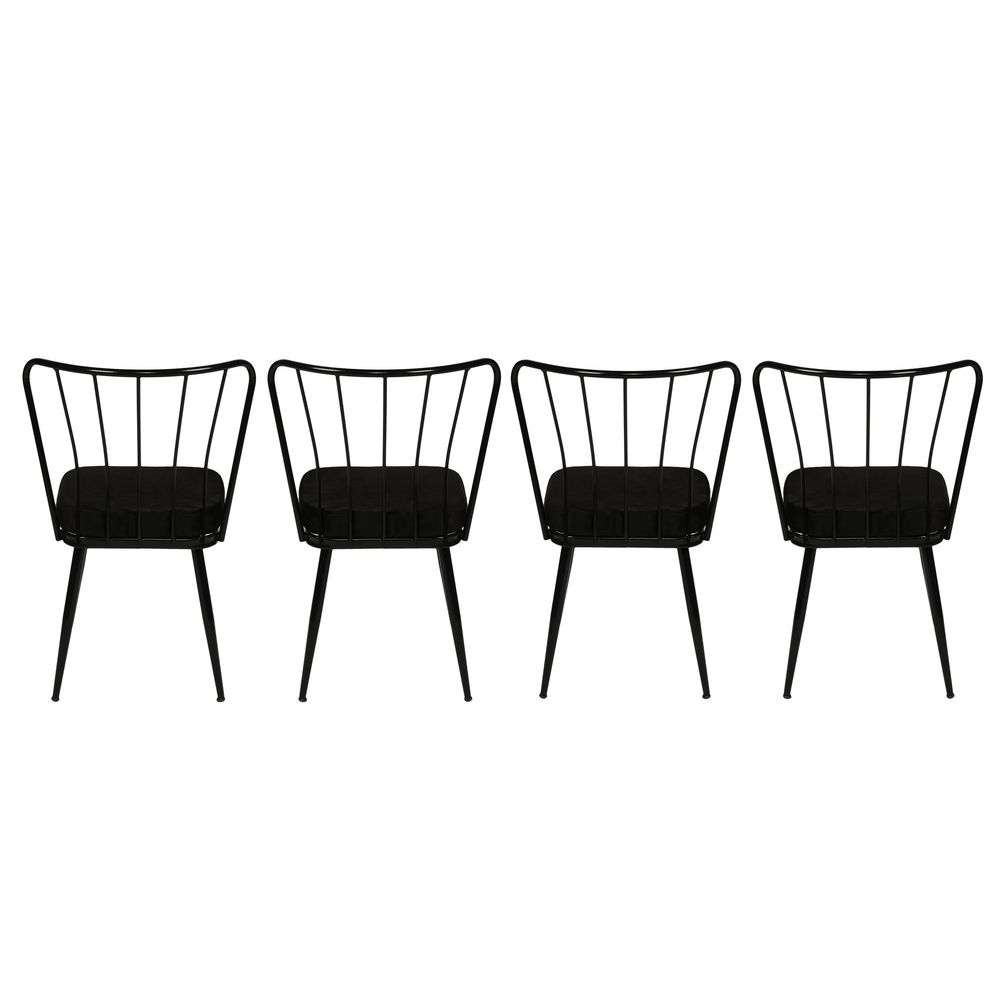 Yıldız 943 V4 Crna Stolica Set (4 Komada) slika 3
