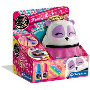 Clementoni Crazy CHIC Lovely Ballerina Nail Set - Balerina set za nokte