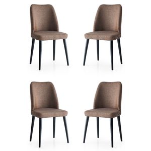 Luna - Sjedalica Set 673 Brown (4 Komada)
