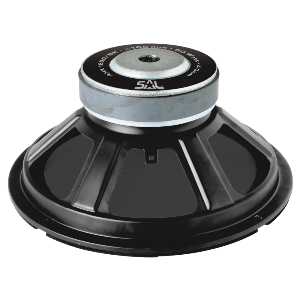 SAL Zvučnik, subwoofer, 165 mm, 60 / 40W - AHX 1620/BK slika 1