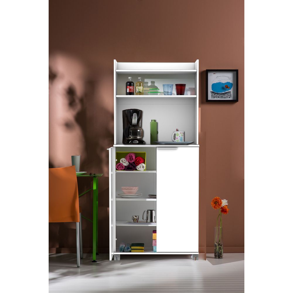 Višenamjenski Ormar ADR-470-PP-1 u Bijeloj Boji slika 4