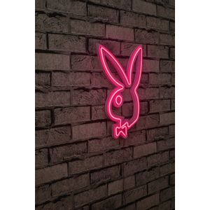 Wallity Ukrasna plastična LED rasvjeta, Playboy - Pink